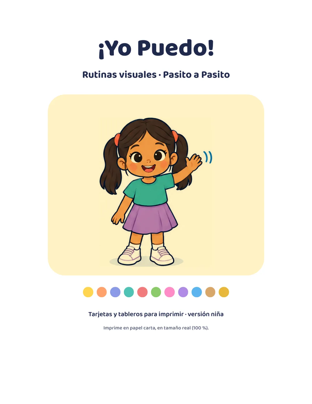 Portada del kit ¡Yo Puedo!